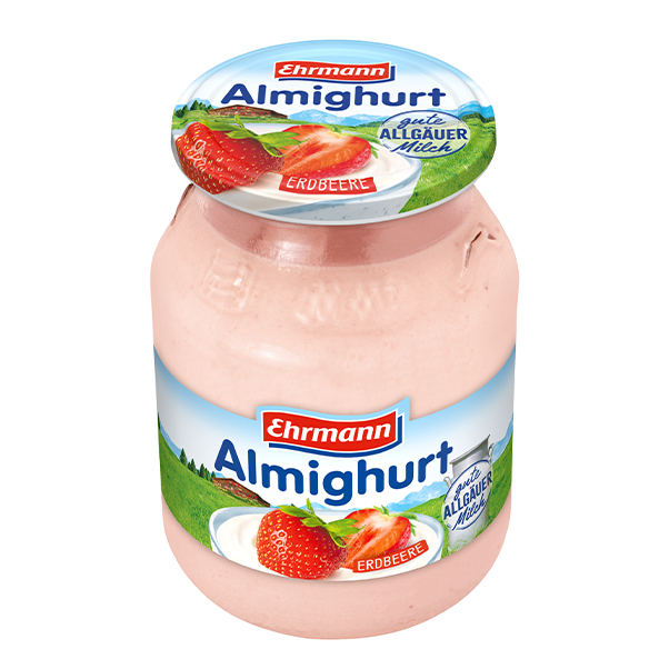 Ehrmann Almighurt Glass Strawberry 500g